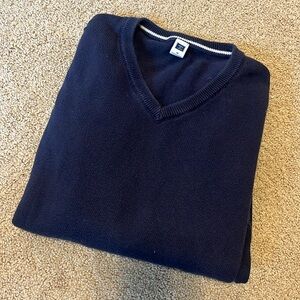 Boys Janie and Jack Long Sleeve v-Neck Sweater - size 12